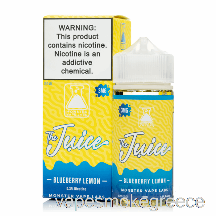 Vape Greece Blueberry Lemon - ο χυμός - 100ml 0mg